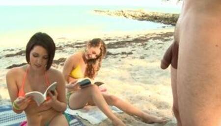 My Friends And I Getting Kinky On The Beach