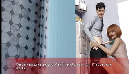 Two horny girls were sucking my big cock in a house party - 3D Hentai Animated Porn With Sound - F.I.L.F.