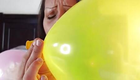 I Blow You Stroke I Want to Tease You with My Balloons, I Want to Watch You Stroke Your Cock to Every Blow of Breath
