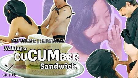 Scumbag Chef Makes Cucumber Sandwich with Korean Sous Chef