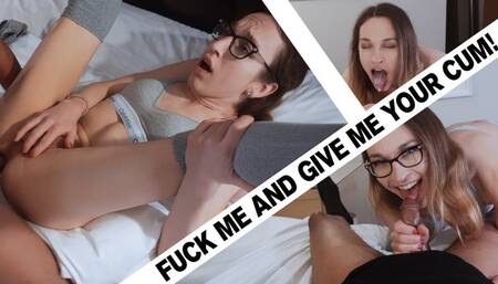 JUST FUCK ME – and give me your cum! Emily Adaire & BLH