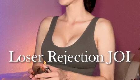 Loser Rejection JOI - You Confess To Your Crush Lux Neon But She Rejects You And Laughs In Your Face