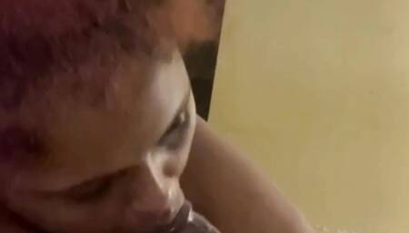 CHERRI DA GOAT eating BBC