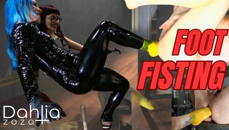 Foot Fisting - 2 girls