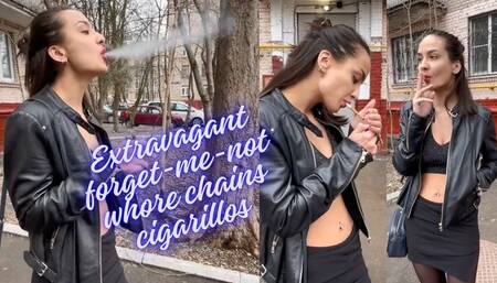 Extravagant forget-me-not Whore Chains Cigarillos