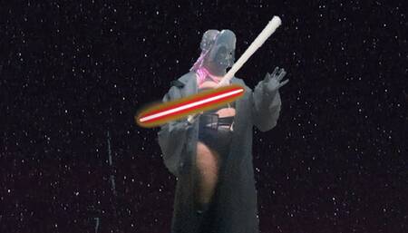 giantess dark vader causes chaos 1080