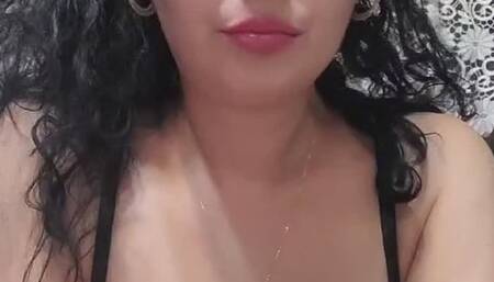 Belly show belly button smoke cought in bra by Anna Sparkle