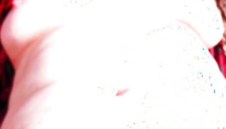 Naked pussy spanking in the woods