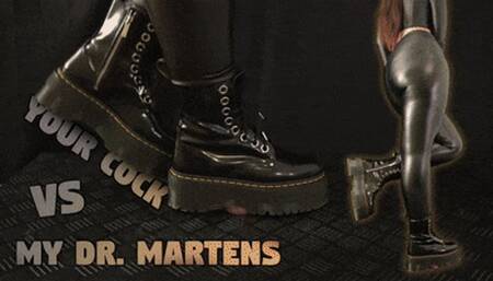 Your Cock vs My Dr Martens (Edited Version) - TamyStarly - Cock Balls Crush Trample, Shoejob, CBT, Trampling, Bootjob, Stomping