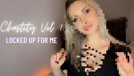 Chastity Vol 1 - Locked up for Me (Beta Safe Censored Loser Porn) 720MP4