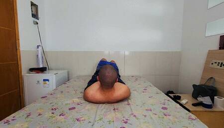 Facesitting Satina on Slave (Cam by Manu)