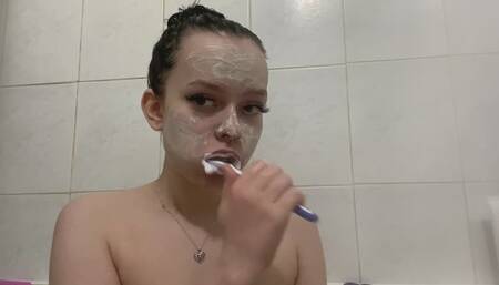 Toothbrushing fetish