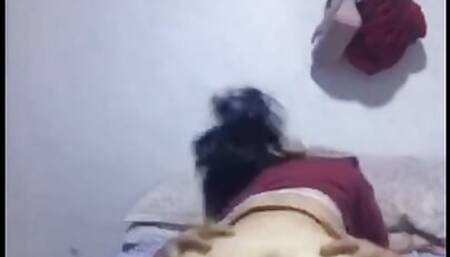 My perverted stepcousin arrives, records me and fucks me