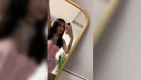 محنه كسي على الصناعي كانت هارد ???? \nWet pussy , strong dildo ,amazing time ????