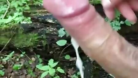 Milf Gave Her Big Ass In The Woods, Hot Sex