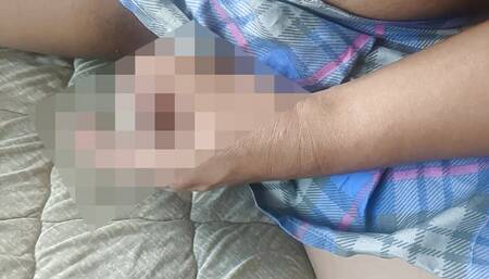 I tried masturbating