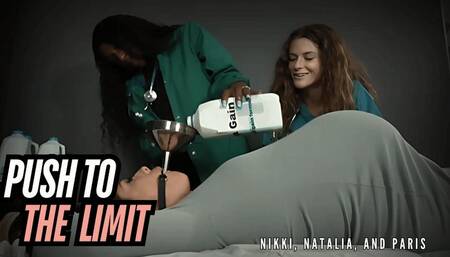 Natalia and Paris Force-Feed Nikki to Pack on the Pounds (HD 1080p MP4)