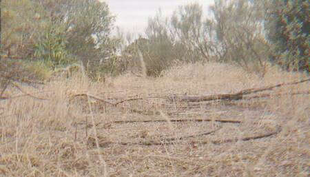 crushing crystals outdoors wearing boots heels