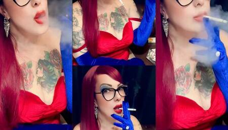 Custom - Jessica Rabbit smoking deliciously