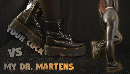 Your Cock vs My Dr. Martens - Cock Balls Crush Trample, Shoejob, CBT, Bootjob, Stomping