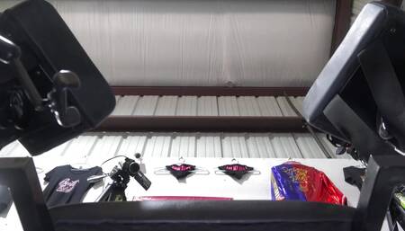 My Strap on Stories - I Pegg Him & Make Him Cum Thru a Cage B4 I Suck Him off Then Fuck Myself.