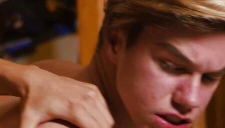 MEN - Jordan Lake Rides Maverick Sun, Then Cums As The Top Bangs Him Missionary Before Getting A Creampie In His Ass