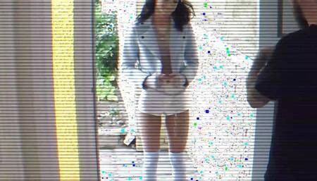 Rough Blond Takes Sexy Slim Kylie Martin's Tight Rear Entry!