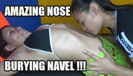 BELLY BUTTON FETISH 241020KISA SARAI + CANDY SNIFFING BELLY BUTTON AND BURYING NOSE IN NAVEL SHOW (FULL HD MP4 VERSION)