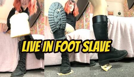 Live in Foot Slave