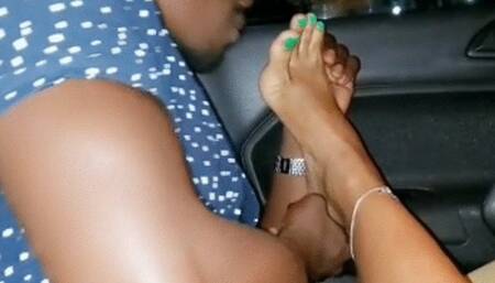 Random meet to worship feet