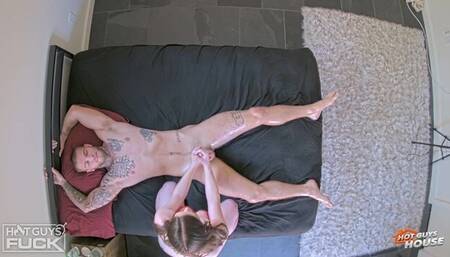 Hot Guys Fuck featuring Lindsay Lee's cock play xxx