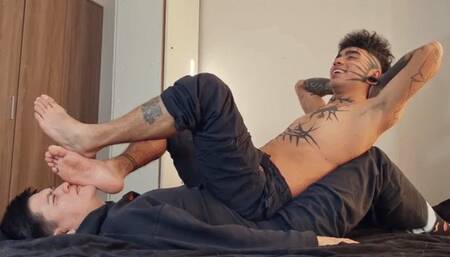 Long toenails Foot domination and humiliation for my Friend (Gay encouragement)