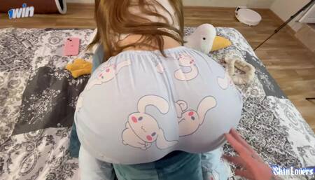 The Young Gamer Did not Want to Break Away from the Game and was Fucked Hard ...