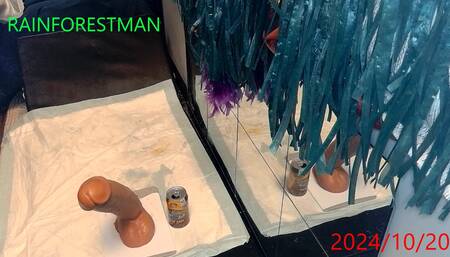 10-20-2024 Rainforest-man Feeding his Hungry Hole.