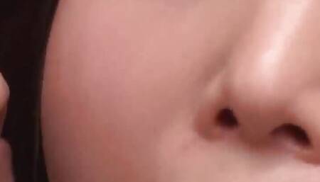 Two schlongs for Megumi Shino's throat for a super-hot Japanese blowage - warm JAV!