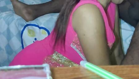 Cheating Wife Sloppy Blowjob Her Boss on Knees She Loves Suck Big Dick