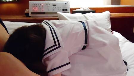 Idol the Sound of the Pussy of the Girl in the White Sailor Suit Is Amazing. Her Erotic Tongue Makes You Creampie. Amateur