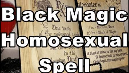 Goddess Natasha uses dark magic to cast a Black Magic Homosexual Spell (MP3)