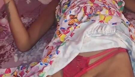 Stepfather Bothers His Cute Little Stepdaughter