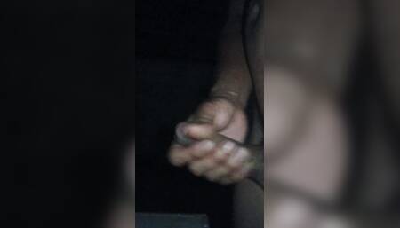 Cold nights are great for big dick jerking