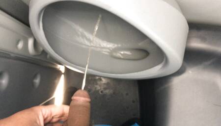 Pissing in the Portable John