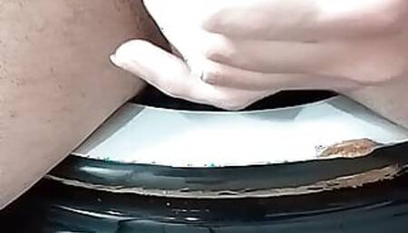 Jerking off and cumming