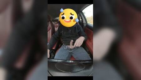 Masturbation in the car in public