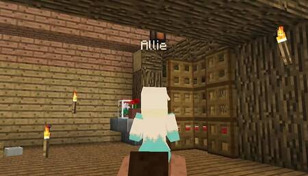 Minecraft Jenny Mod Summoning a Genie called Allie and wishing sexual favors from her like Deepthroat