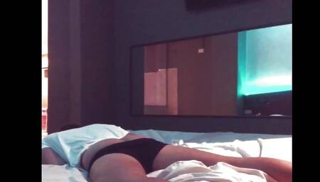 My neighbor invites me to watch movies and we end up fucking in his room