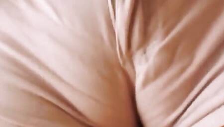 Homemade Latina Shorts and Panty Cameltoe