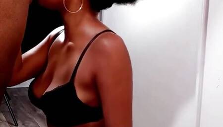 Lala Servers Her Throat for Huge Facial