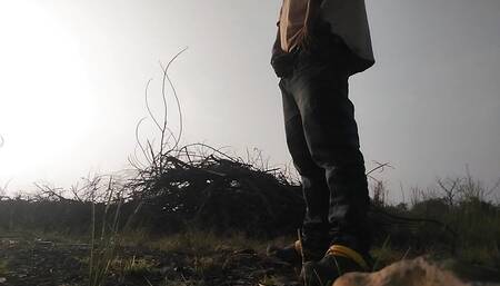 Dusri Aurat Ko Dekhkar land khada ho gaya jungle mein jakar Muth Marne Lag Gaya