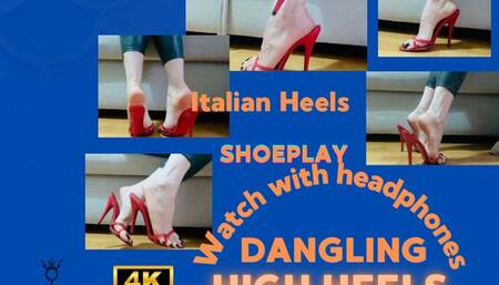 Shoeplay, dangling, toe pointing amazing