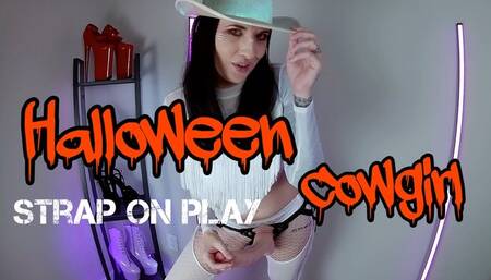 Halloween Cowgirl Strap On Play with xkristyleex
